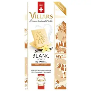 White Chocolate with a Hint of Vanilla - Villars 