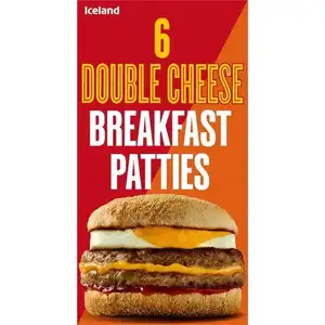 Double Cheese Breakfast Patties - Iceland