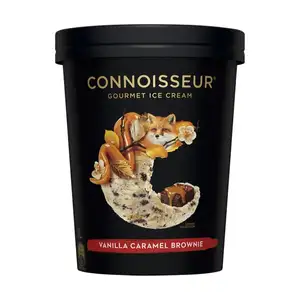 Vanilla Caramel Brownie Ice Cream - Connoisseur