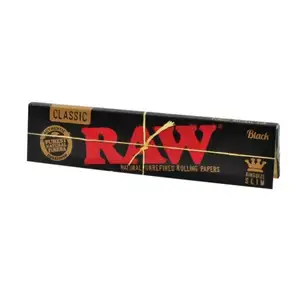 Classic Black Slim - Raw