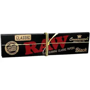 Classic Black Slim + Tips - Raw