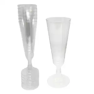 Plastic Champagne Flutes - Belle France