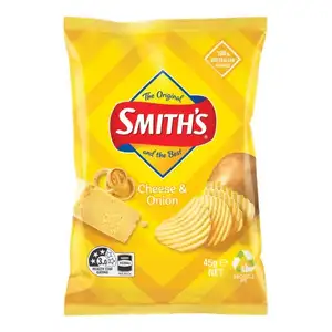 Cheese & Onion Crinkle Cut Chips - Smith's