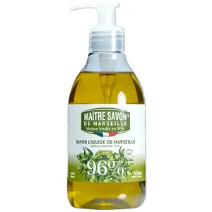 Olive Marseille Liquid Soap - Maitre Savon De Marseille