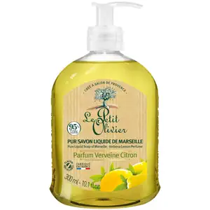 Verbena Lemon Perfume Pure Liquid Soap of Marseille - Le Petit Olivier