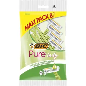 Pure Lady 3-Blade Disposable Razor - Bic