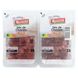 Mild Chorizo ​​Cubes - Ranou