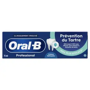 Professional Tartar Prevention Toothpaste - Oral-B