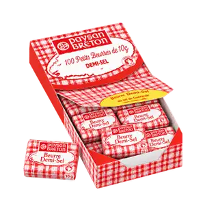 Mini Salted Butter Portions - Paysan Breton