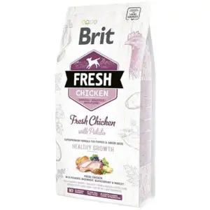 Healthy Growth Fresh Chicken with Potato Dry Kibbles - Brit