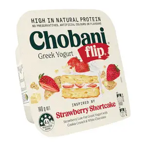 Flip Strawberry Shortcake Lowfat Greek Yogurt - Chobani