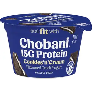 Cookies'n'Cream Flavoured Greek Yogurt - Chobani