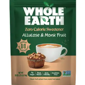 Allulose & Monk Fruit Zero Calorie Sugar  - Whole Earth