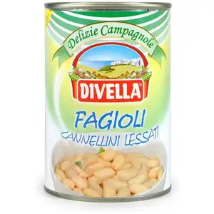 Boiled Cannellini Beans - Divella