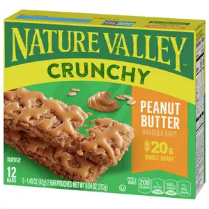 Crunchy Peanut Butter Granola Bars - Nature Valley