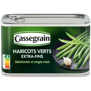 Green Beans Extra Fines - Cassegrain