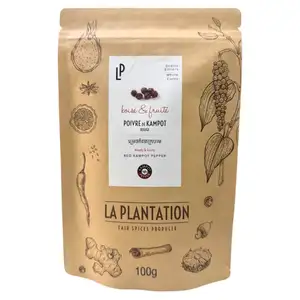 Whole Corns Red Kampot Pepper - La Plantation