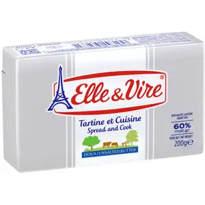 Spread & Cook Unsalted Butter - Elle & Vire