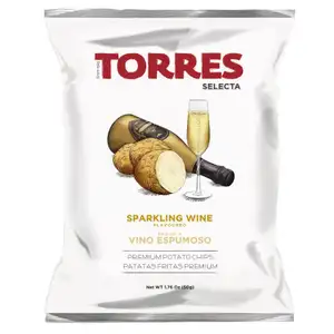 Sparkling Wine Flavoured Premium Potato Chips - Torres