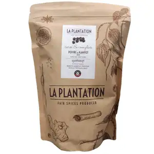 ម្រេចកំពតខ្មៅ ៥០០ក្រាម- La Plantation - La Plantation