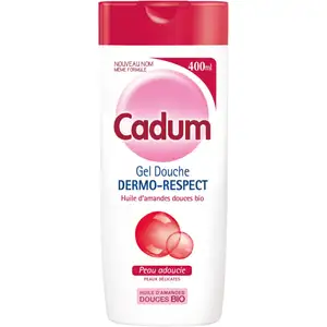 ជែលដុសខ្លួនប្រេងអាលម៉ុន- Cadum - Cadum