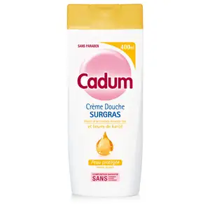 Shower Cream Surgras Almond & Karite - Cadum