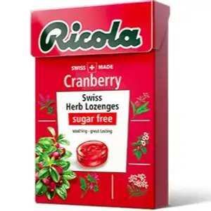Cranberry Candy Sugar Free - Ricola