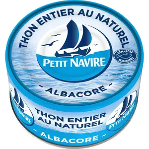Whole Albacore Tuna in Brine - Petit Navire