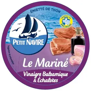 Tuna Flakes Marinated with Balsamic Vinegar & Shallot - Petit Navire
