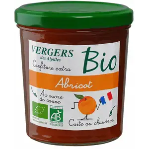 Organic Jam Apricot - Vergers des Alpilles