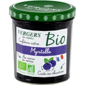 Organic Blueberry Extra Jam - Vergers des Alpilles