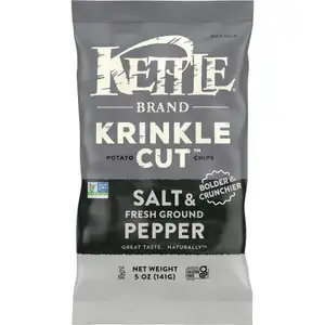 Salt & Fresh Ground Pepper Gluten Free Potato Chips - Kettle
