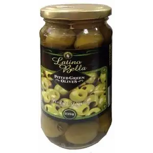 Pitted Green Olives - Latino Bella