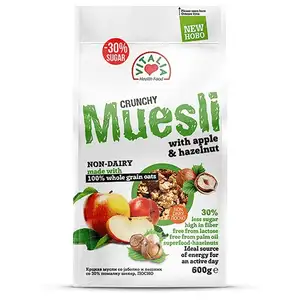 Apple & Hazelnut Crunchy Muesli - Vitalia