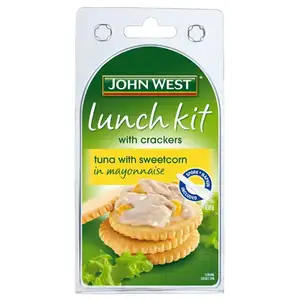 Lunch Kit with Crackers, Tuna with Sweetcorn In Mayonnaise - John West - John West