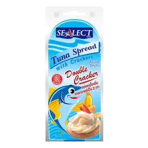 នំស្រួយលាយសាច់ត្រីធូណា - Sealect