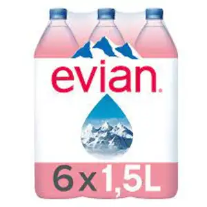 Mineral Water 1.5L Pack X6 - Evian