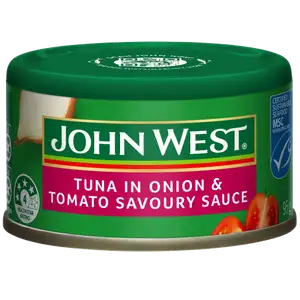 Tuna in Onion & Tomato Savoury Sauce - John West