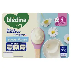 Mini Lactés Nature from 6-36 Months - Blédina