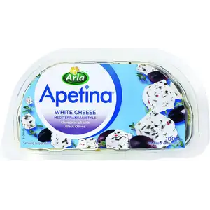 Apetina White Cheese in Oil with Black Olives - Arla