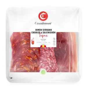 Serrano Ham Salchichón Chorizo ​​Tapas - Casademont	
