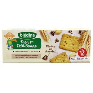 Baby Biscuits from 12 Months, Butter Chocolate - Blédina