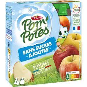 Apple No Sugar Added - Pom'Potes