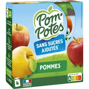 Apple Compote No Sugar Added - Pom'Potes