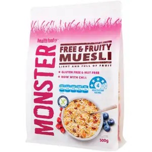 Free & Fruity Muesli - Monster Health Food