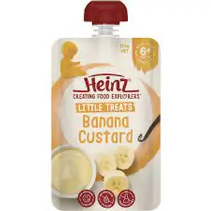Baby Smooth from 6 Months Plus, Banana Custard - Heinz