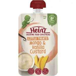 Mango & Vanilla Custard Smoothie for 8 Months Plus - Heinz