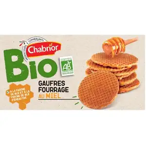 Organic Honey Waffles - Chabrior