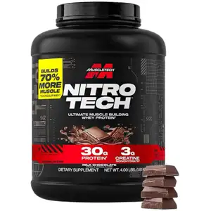 Nitro Tech Whey Protein, Milk Chocolate - MuscleTech
