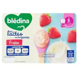 Mini Lactés Strawberry from 6 Months - Blédina